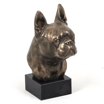 Boston Terrier, dog marble statue, limited edition, ArtDog - £106.31 GBP