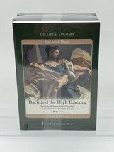 The Great Courses: Bach &amp; The High Baroque - 4 DVDs + Guidebook NEW Sealed - £14.06 GBP