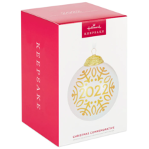 Hallmark Christmas Commemorative 2022 Keepsake Ornament, 10th In Series, Glass - £6.86 GBP