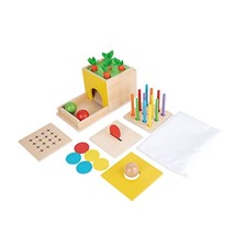 5 In 1 Object Permanence Box Toddler Play Kit Toys For 1 Year Old Babies 6-12 Mo - £54.87 GBP