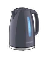 Black and Decker Rapid Boil 7 Cup Electric Kettle Gray - $98.53