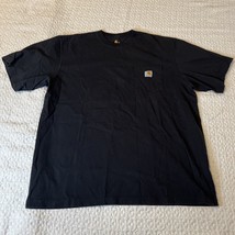 Carhartt Henley Shirt Mens Size XL Pocket Tee Workwear Original Fit - $18.00