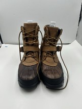 Polo Ralph Lauren Conquest Hi III Mens Boots Size 10.5 D Brown Leather B... - $64.34