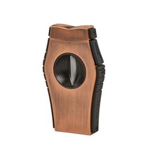 Lotus Viper Cigar Cutter Copper Single Blade Compact Metal Housing Cut1104 - $60.16 CAD