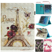 For I Pad 5/6/7/8th Gen Air12 Leather Wallet Flip Magnetic Back Cover Case - £68.64 GBP