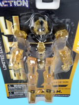 A.C.R.M. Final Faction Toy Figure Limited Gold Edition Augmented Combat Rescue - $10.00