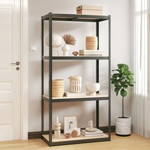  4-Layer Storage Shelf Anthracite Steel&Engineered Wood - $2,236.80 MXN