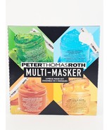 Peter Thomas Roth Multi Masker Mask Kit 4 Pc Cucumber Pumpkin 24 Gold Dr... - $47.95 CAD
