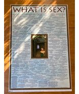 What is Sex Large Poster College Collection Wall Room Decor, Size 24x36 - $13.50