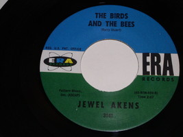 Jewel Akens The Bird And The Bees Tic Tac Toe 45 Rpm Record Vintage ERA Label - £15.14 GBP