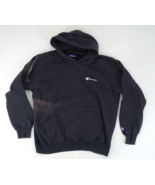 Vintage Champion Script Hoodie Sweatshirt 90s Size XXL USA Made Sun Blea... - $42.62