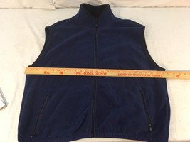 Mens Timberline Colorado Blue Black USA Made XLarge Polyester Full Zippe... - $16.03