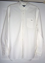 Ralph Lauren White Oxford Shirt with PRL Embroidered Pocket Size M VINTAGE - £55.02 GBP