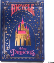 Bicycle Disney Princess Inspired Playing Cards Blue Color - £10.11 GBP