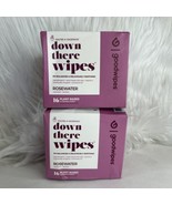 Goodwipes Down There Wipes Rosewater+Bamboo, TOTAL 32 ct - £7.46 GBP