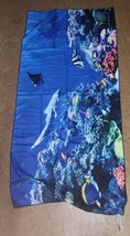 House of Clouds Micro Fiber Beach Towel Ocean Theme Fish Tropical Reef - $19.99