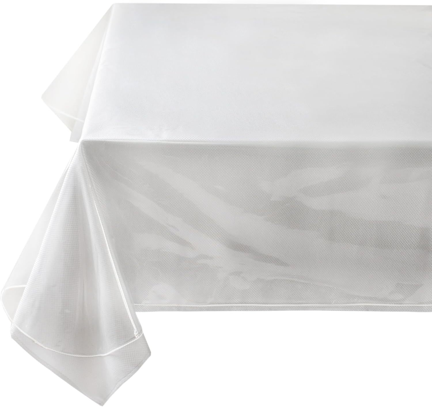 Benson Mills Heavy Duty Clear Plastic Tablecloth, 60&quot; X 84&quot; Rectangular - $29.98
