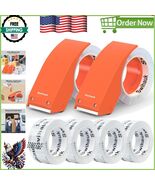 Cost-Effective Heavy Duty Shipping Tape Pack - Includes 6 Rolls &amp; 2 Disp... - $996.82 MXN