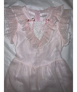 Vtg Girls Robyn Sue Pink dress Lace  Sz 8 Made In USA - $54.29 CAD