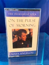 Maya Angelou The Inaugural Poem On Pulse of Morning Vintage Cassette Tape - £6.88 GBP