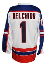 Any Name Number Halifax Highlanders Retro Hockey Jersey White Belchior Any Size image 2