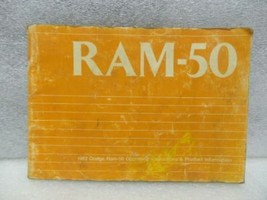 RAM 50    1982 Owners Manual 16566 - $13.85
