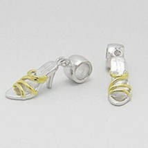 Shoe Charm Sterling Silver for Charm Bracelets - $18.81