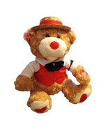 Cuddle Barn Teddy Bear B. Sharp Plush Sings Book of Love Animated Stuffe... - £22.02 GBP