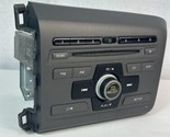 2012 Honda Civic AM/FM CD Radio Receiver w/ Faceplate 39100-TS8-A313-M1 ... - $29.65
