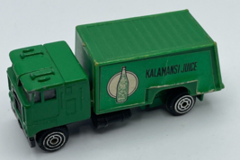 Green Kenworth K100 Truck Diecast Kalamansi Juice Vintage 1980&#39;s Hong Kong - $9.49