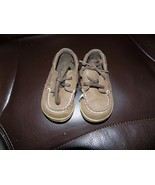 SPERRY TOP-SIDER Dark Brown Intrepid Shoes Size 4M Toddler EUC - $28.40 CAD