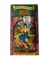 Snow White Kids Klassics 1991 NEW VHS Enchanted Family Classics - £9.81 GBP