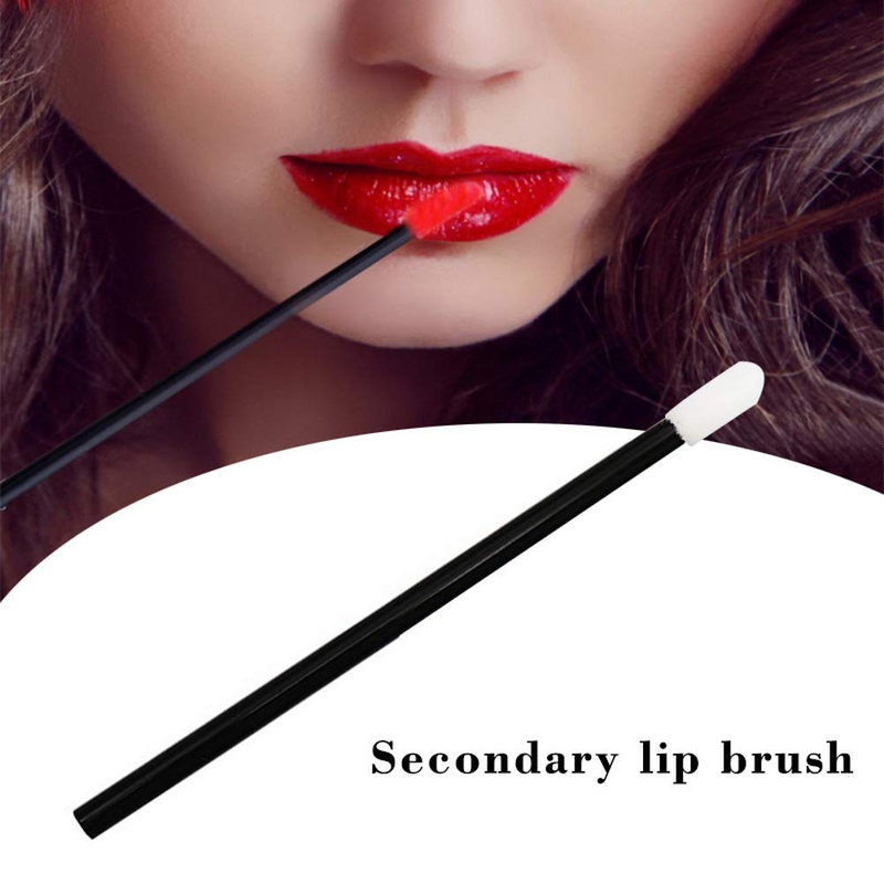 Pimoys Lip Brushes, 200Pcs/Set Disposable Lip Brushes Make up Brush Lipstick Lip Item image 4