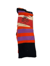 English Laundry Hommes Chaussettes Rayées,Violet / Rouge,Chaussures Taille - £11.85 GBP