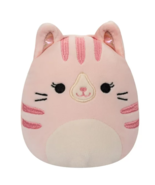 Squismallows Laura the pink Tabby cat plush 10 inch ultra soft stuffed p... - £14.06 GBP