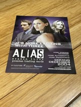 Inkworks 2005 Alias Season Three Trading Card Promotional Poster KG JD - £11.73 GBP