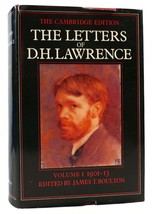 D. H. Lawrence &amp; James T. Boulton The Letters Of D. H. Lawrence Volume 1, Septem - $119.94