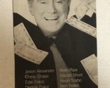 Celebrity Millionaire Vintage Tv Guide Print Ad Regis Philbin TPA24 - £4.66 GBP