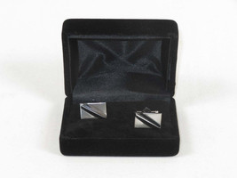 Men J.Valintin Cufflinks by Vitorofolo for French Cuff Shirt V29-41 Silver image 2