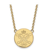 SS w/GP William And Mary Large Disc Pendant - $122.07 CAD