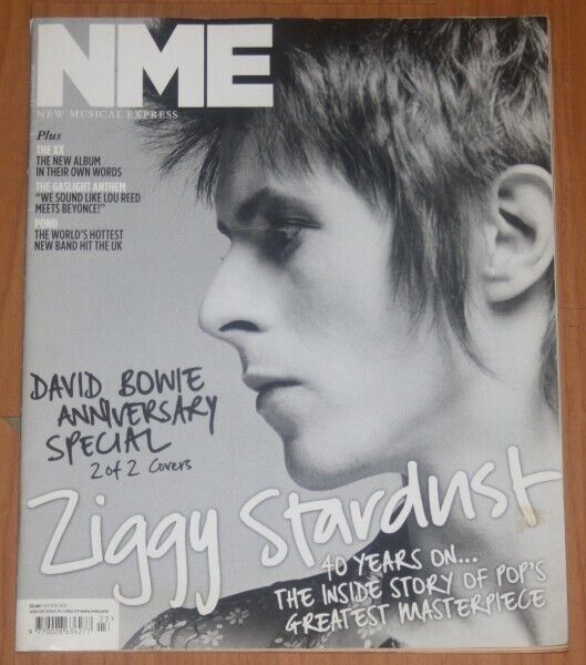 Primary image for NME 9 June 2012 David Bowie Ziggy Stardust Anniversary Special UK magazine