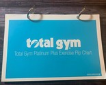 Total Gym Flip Chart for Platinum Plus - $19.99