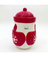 Ceramic Snowman Mitts Treat Jar 9 x 5 inches - €16,96 EUR