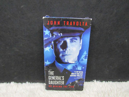1999 The General&#39;s Daughter with John Travolta Paramount Pictures Presents VHS - £3.42 GBP