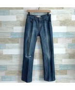 Levis 514 Jeans Slim Straight Distressed Youth Big Boys Size 18 Regular 29 - £15.55 GBP