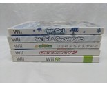Lot Of (5) Nintendo Wii Active Children&#39;s Party And Sports Ski Games - $49.49