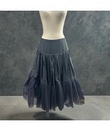 STYLE Paris Black Tulle Skirt Size 40 Made in France - €42,18 EUR
