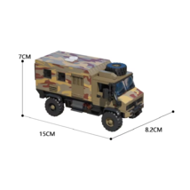 New 643PCS Off Road Truck Building Blocks Military Camouflage Special Vehicle  - $33.99