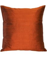 Sankara 100% Natural Dupioni Fine Silk Decorative Throw Pillow with Inse... - $44.95