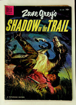 Four Color #604 Zane Grey&#39;s Shadow on the Trail (Dec 1954-Feb 1955, Dell... - $8.59